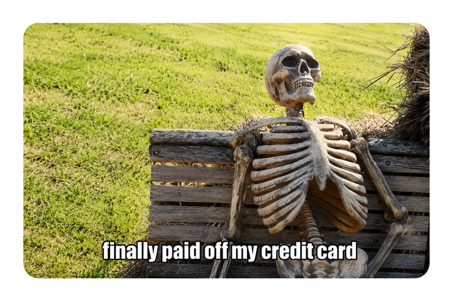Finally paid off card