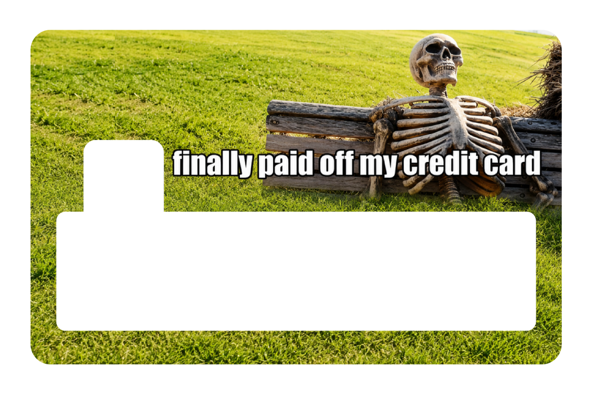 Finally paid off card