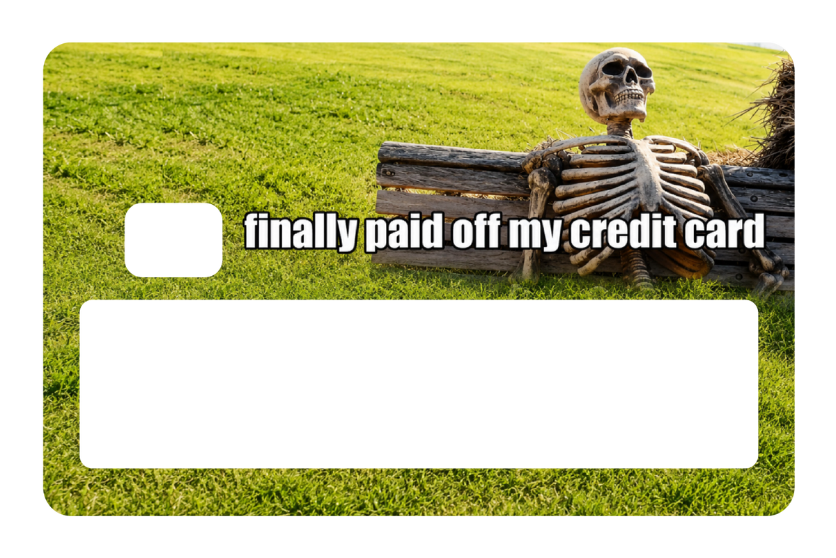 Finally paid off card