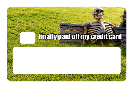 Finally paid off card