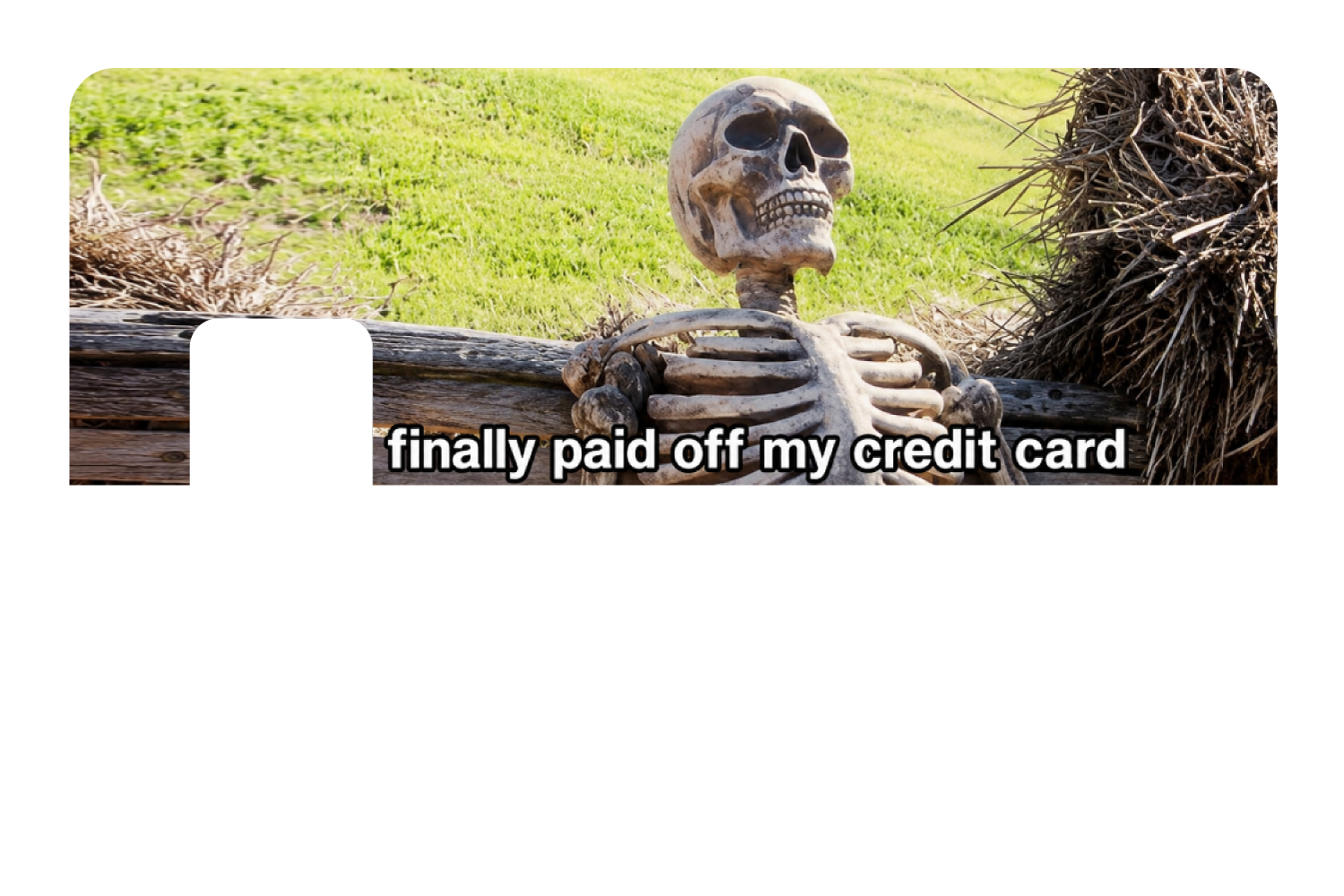 Finally paid off card