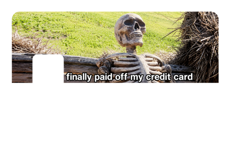 Finally paid off card