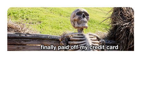 Finally paid off card