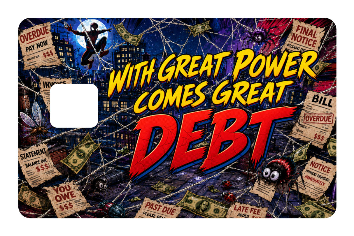 With great power, comes great debt