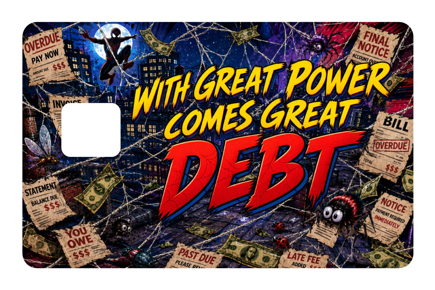 With great power, comes great debt