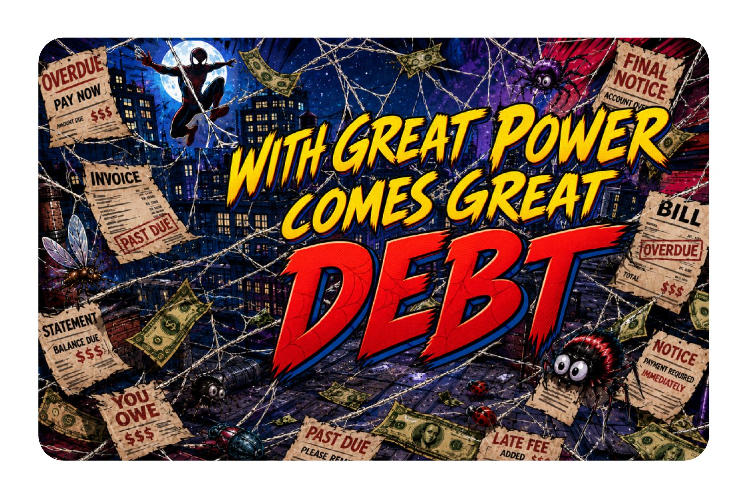 With great power, comes great debt