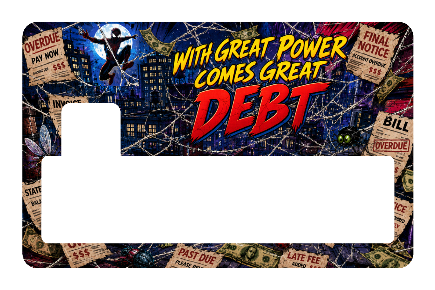 With great power, comes great debt