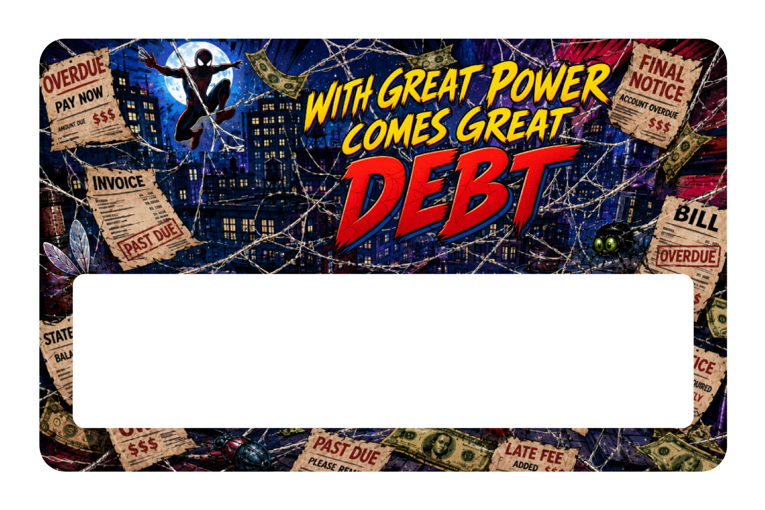 With great power, comes great debt