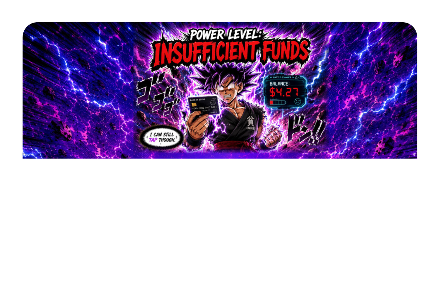 Power level Insufficient Funds