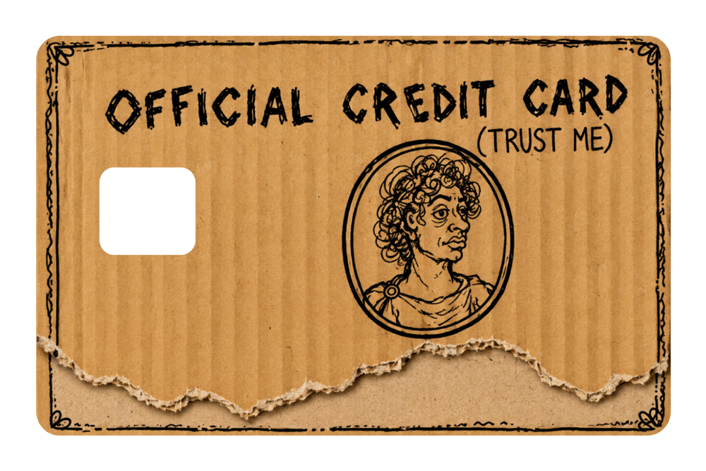 Cardboard Credit Card