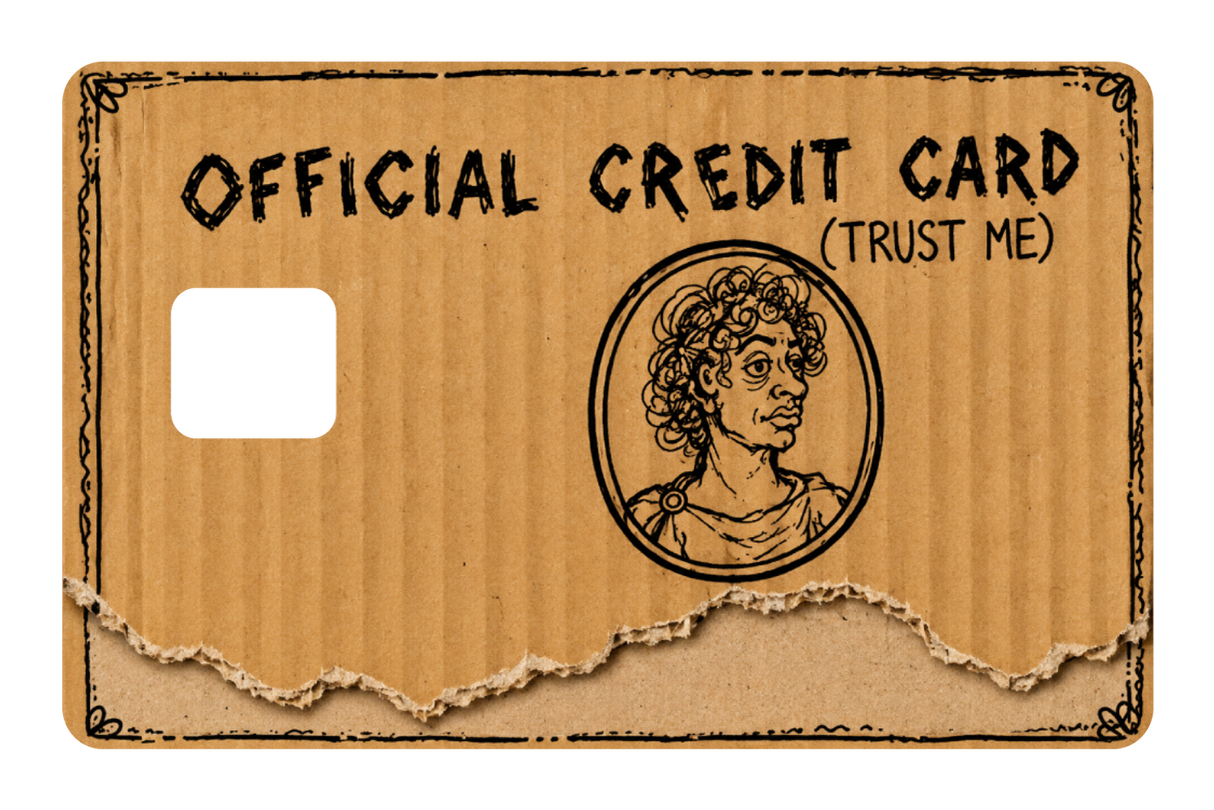Cardboard Credit Card