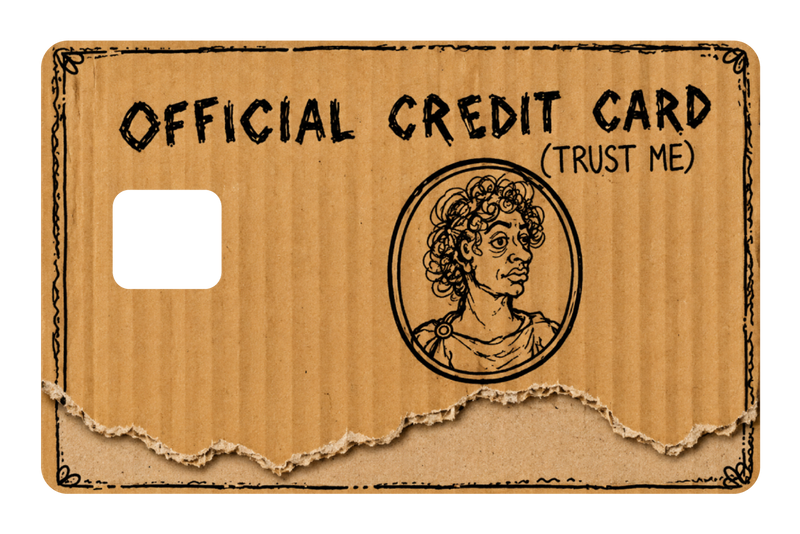 Cardboard Credit Card