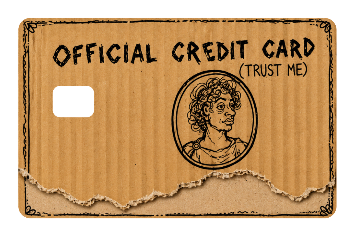 Cardboard Credit Card