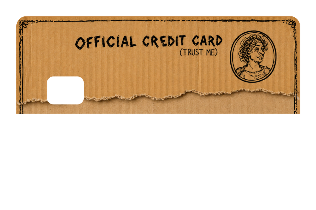 Cardboard Credit Card