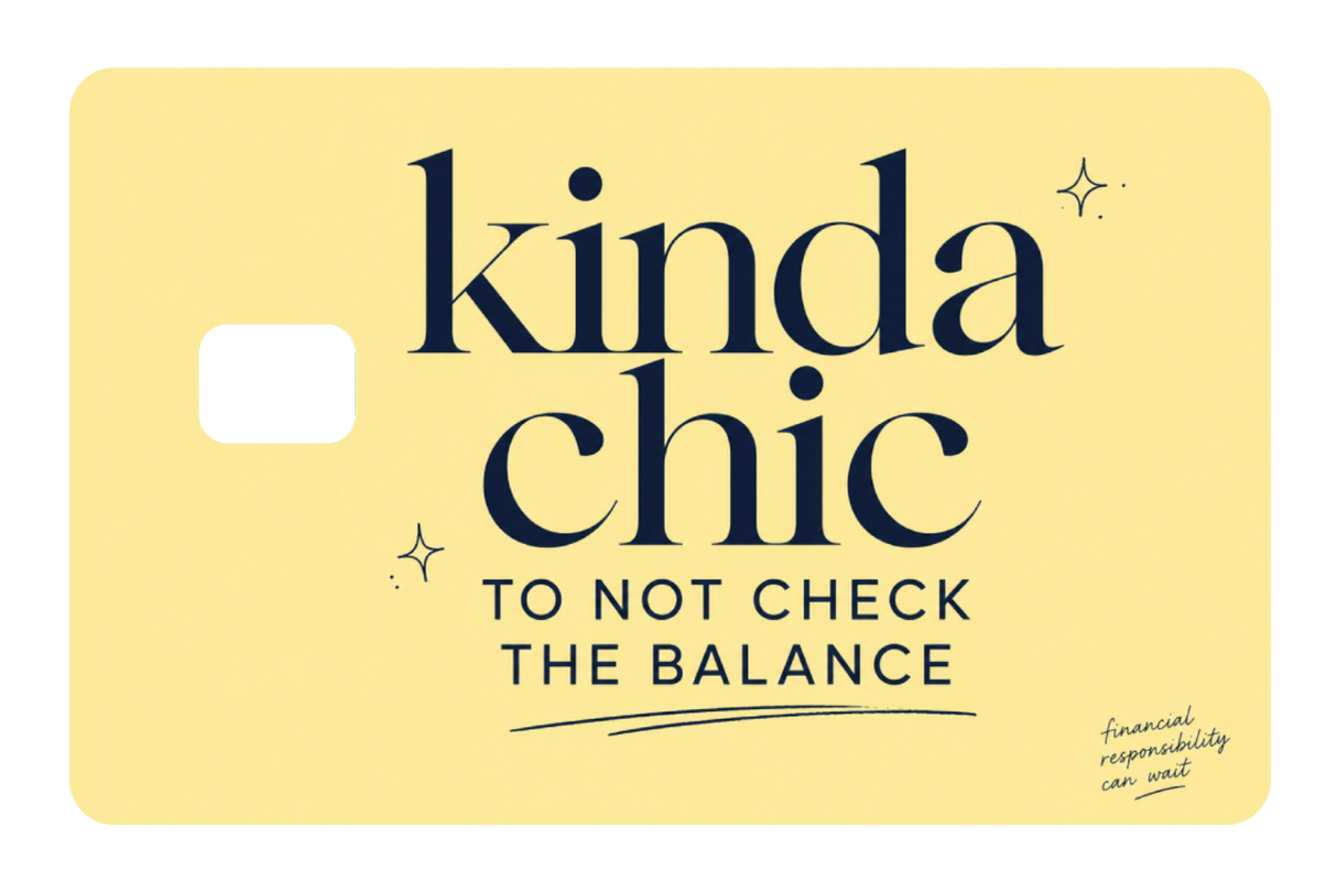 To not check the balance