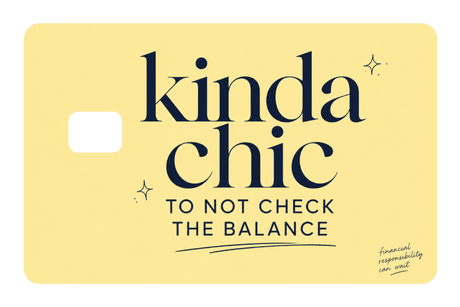 To not check the balance