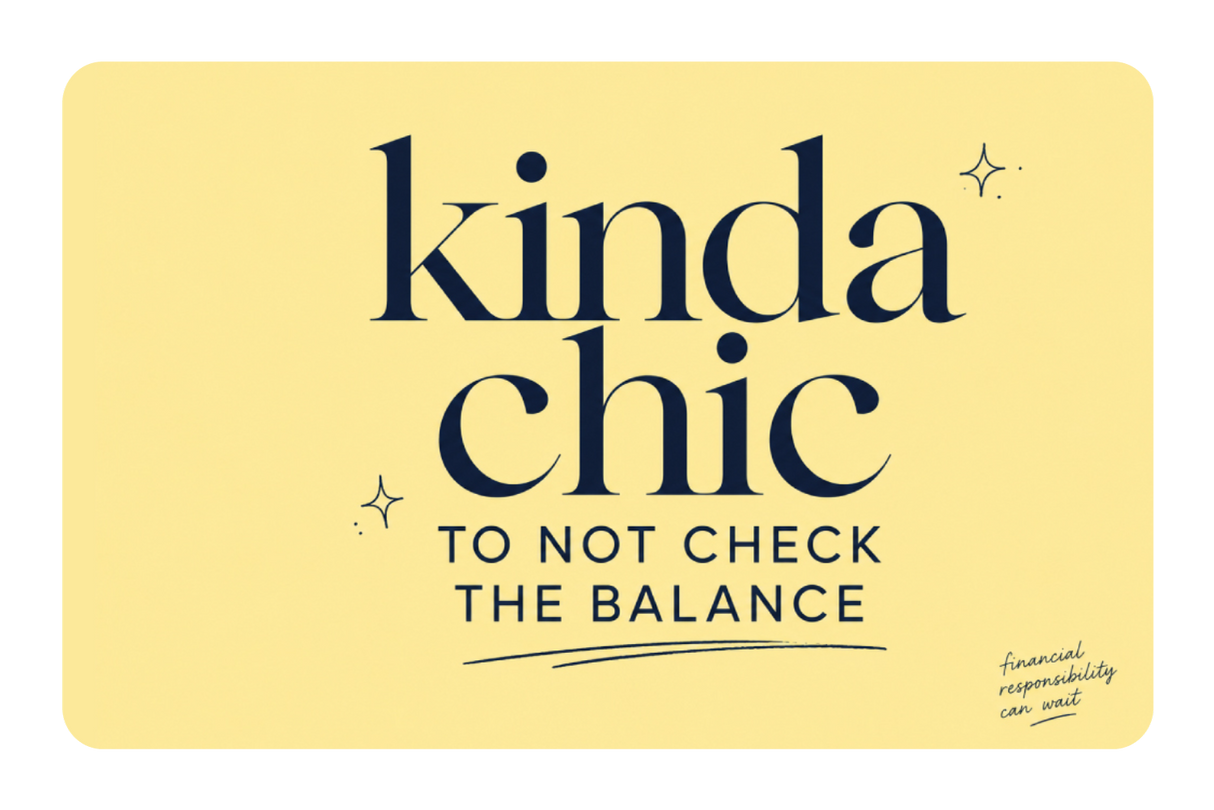 To not check the balance