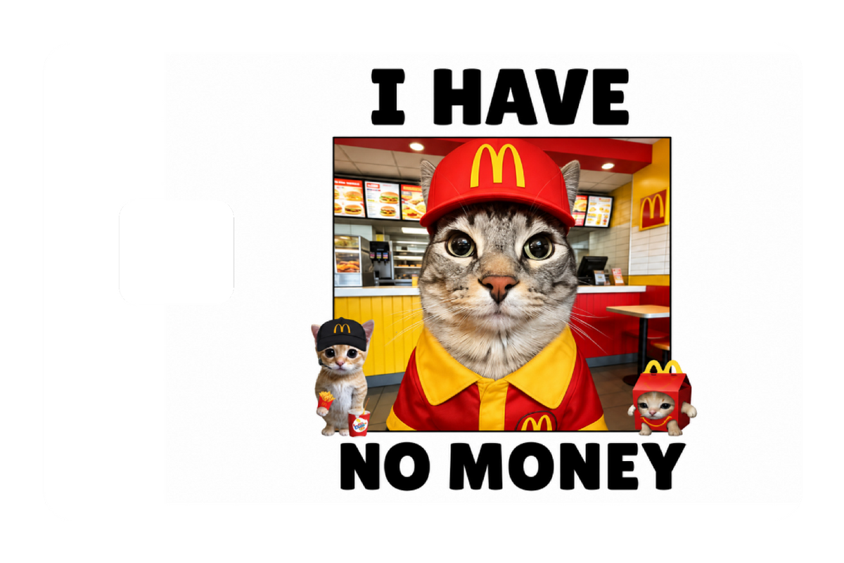 I have no money kitty