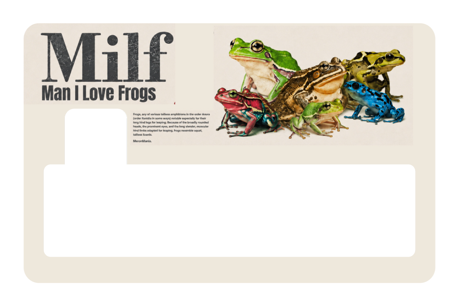 Man, I Love Frogs