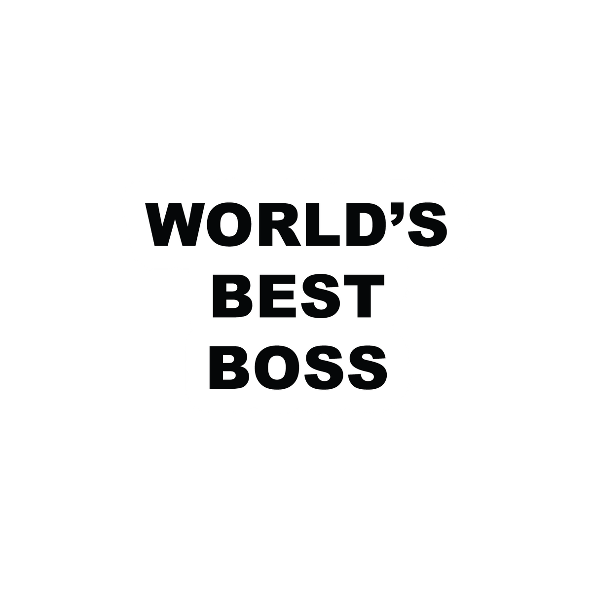 World's Best Boss