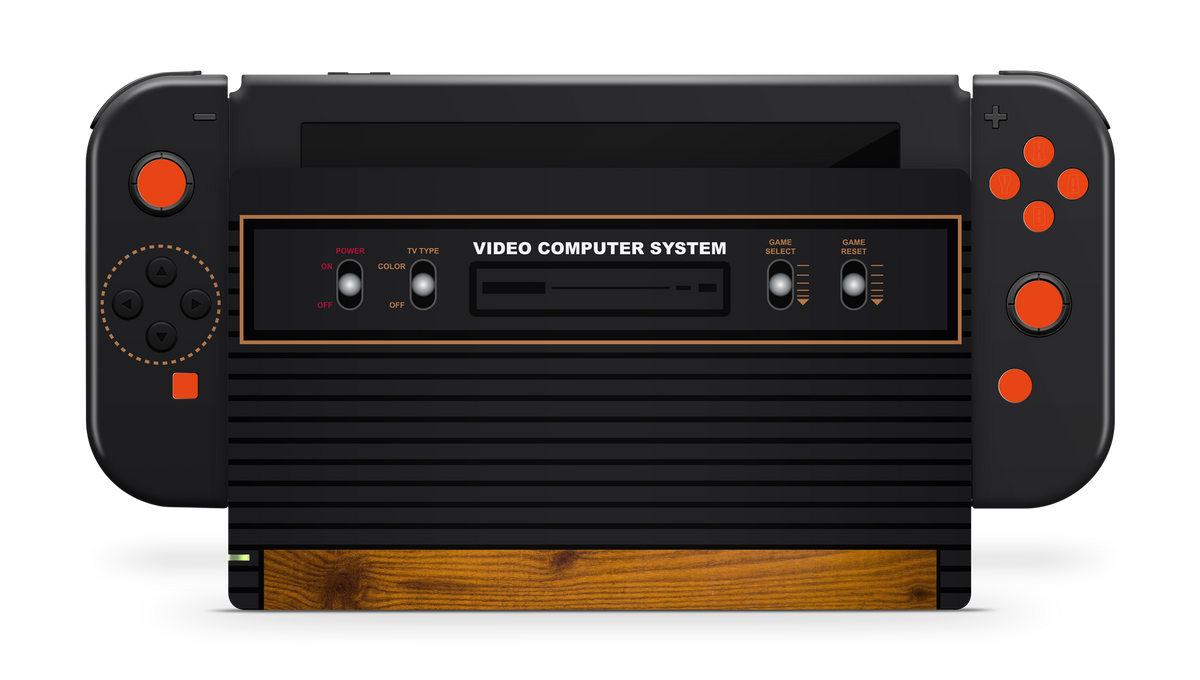 Nintendo Switch 2017 Skin Retro Atari