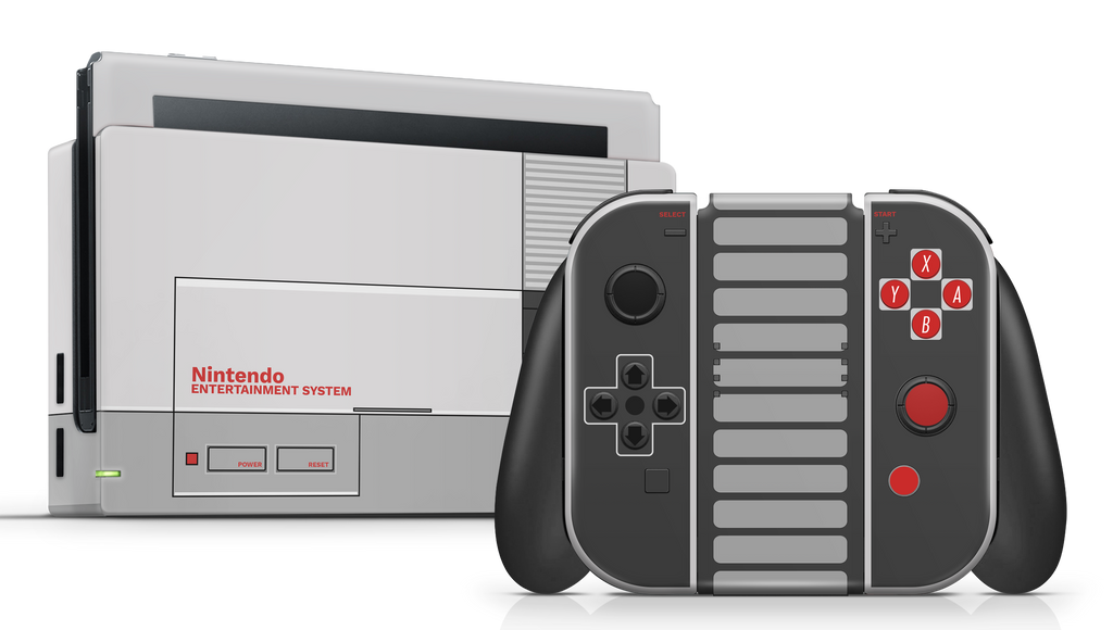Nintendo Switch 2017 Skin Retro NES