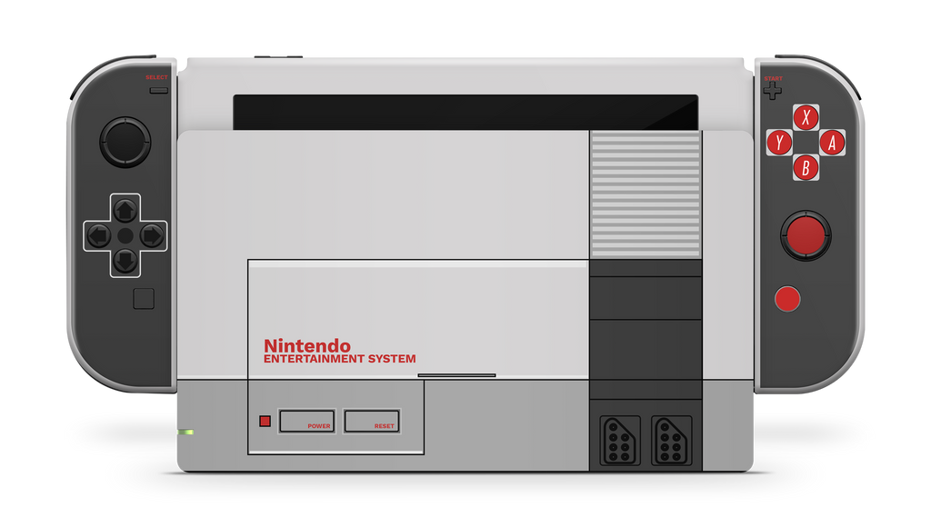 Nintendo Switch 2017 Skin Retro NES