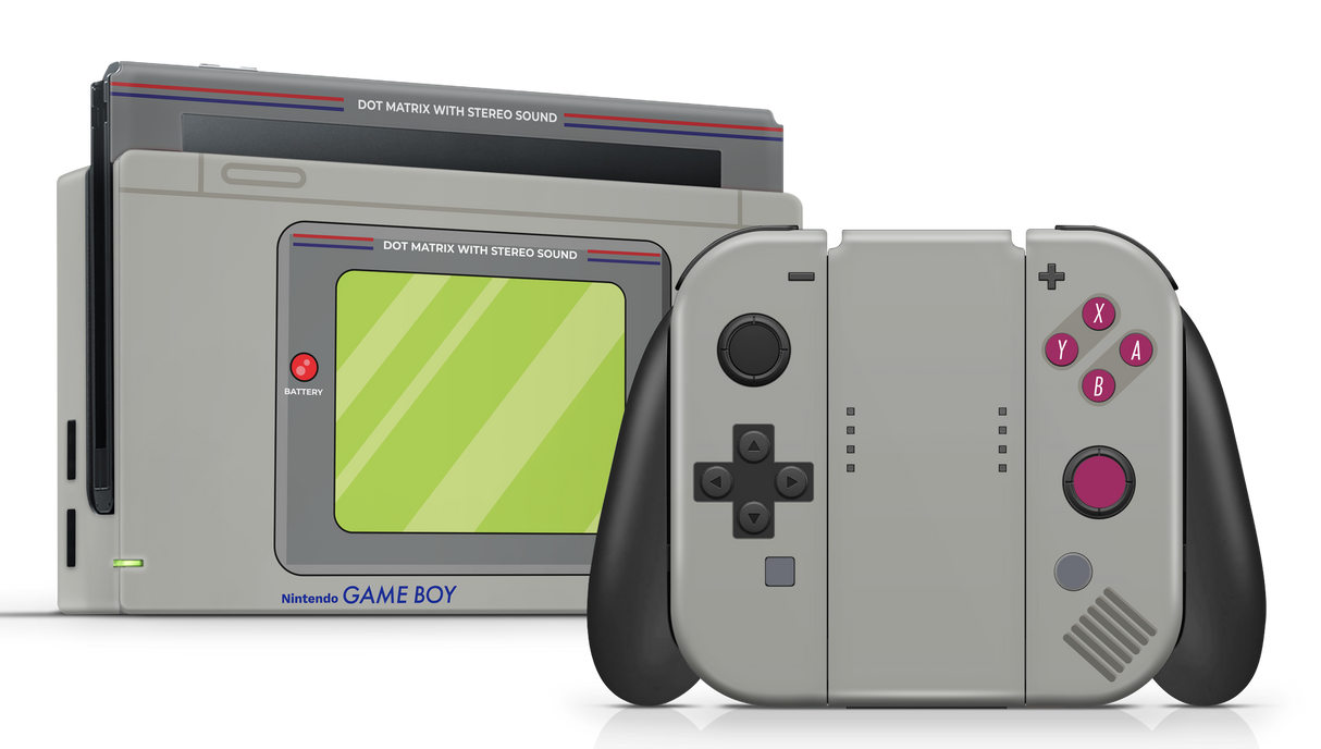 Nintendo Switch 2017 Skin Retro Game boy