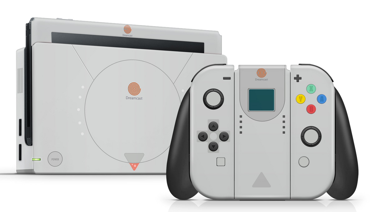 Nintendo Switch 2017 Skin Retro Dreamcast