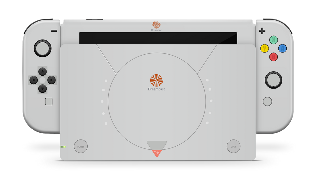 Nintendo Switch 2017 Skin Retro Dreamcast