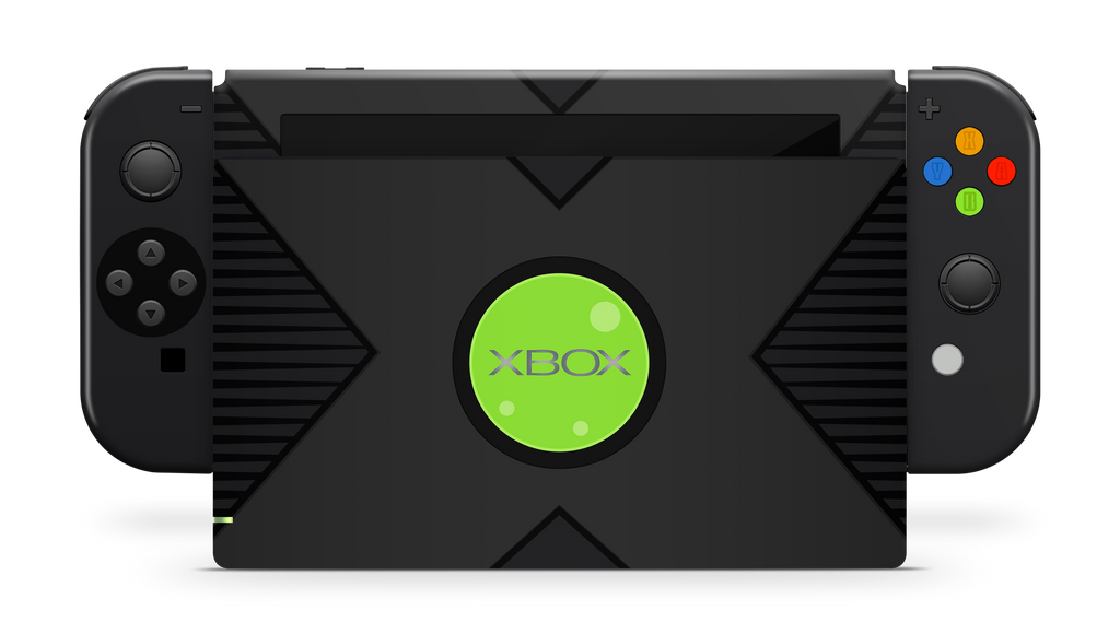 Nintendo Switch 2017 Skin Retro Xbox