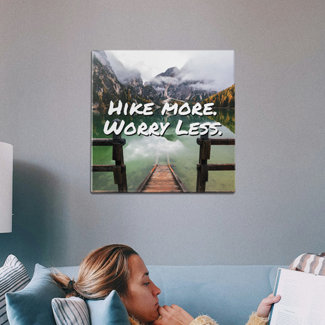 Hike More Wall Art