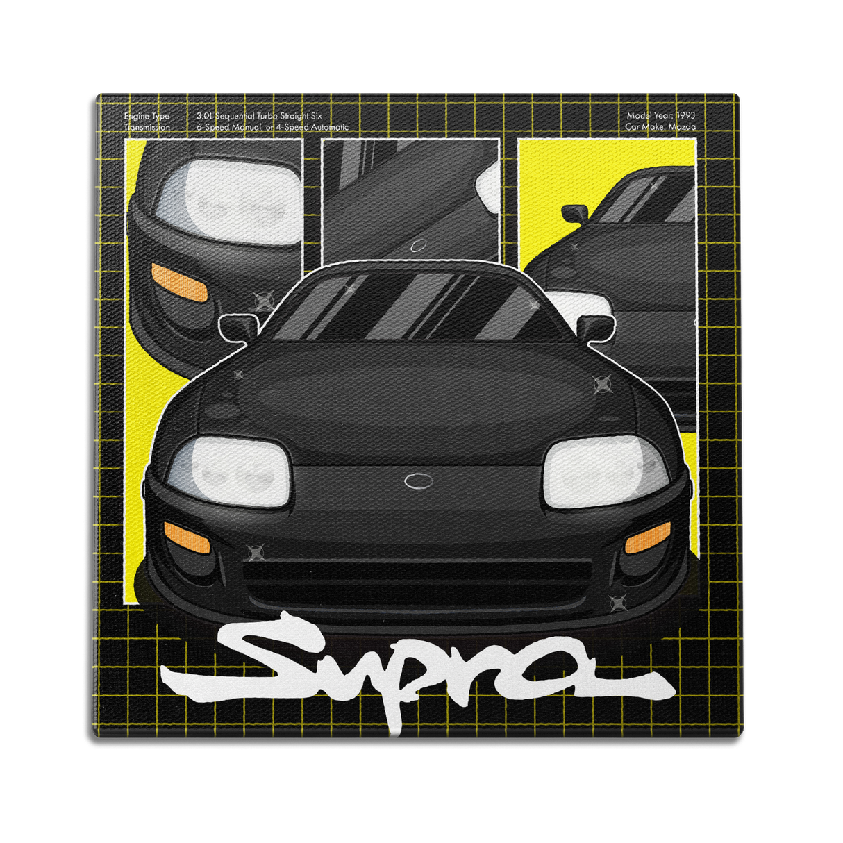 Supra 3 Panel Wall Art