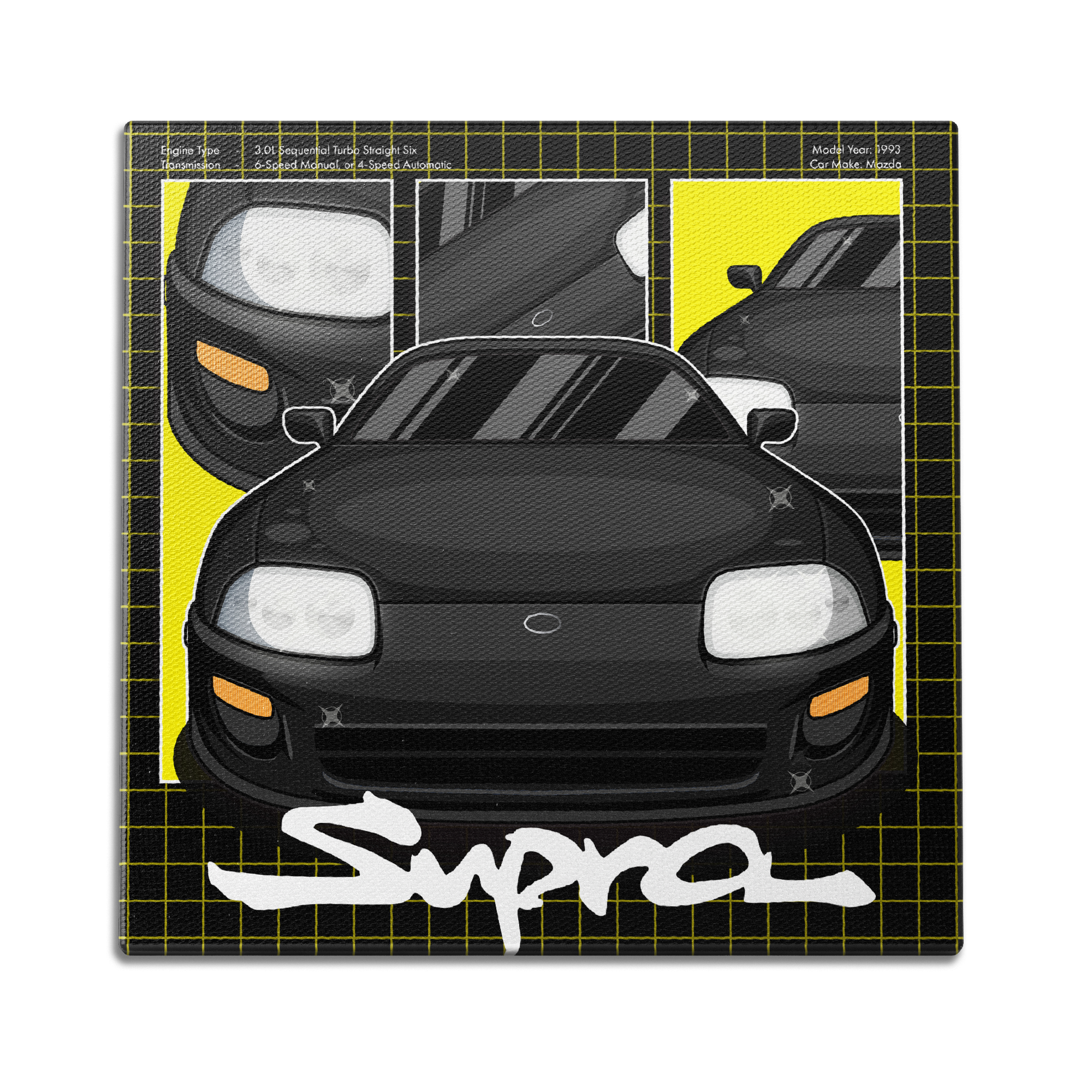 Supra 3 Panel Wall Art