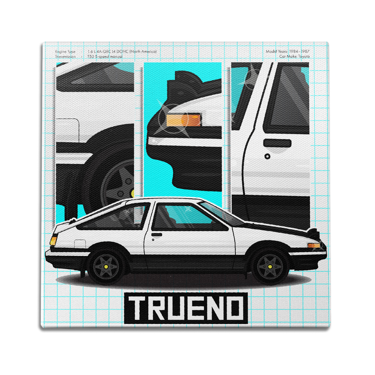 Trueno 3 Panel Wall Art