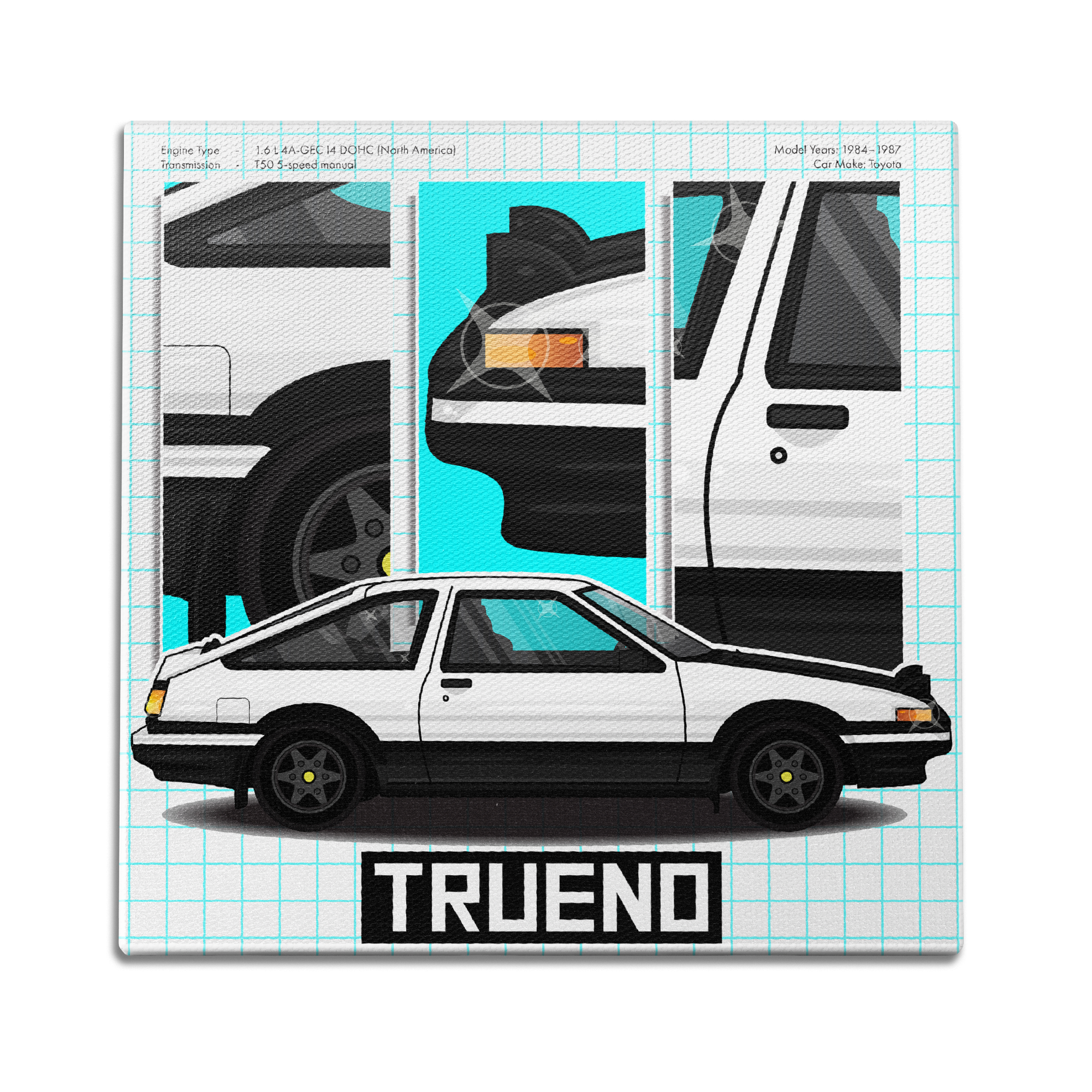 Trueno 3 Panel Wall Art
