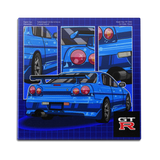 GTR 3 Panel Wall Art