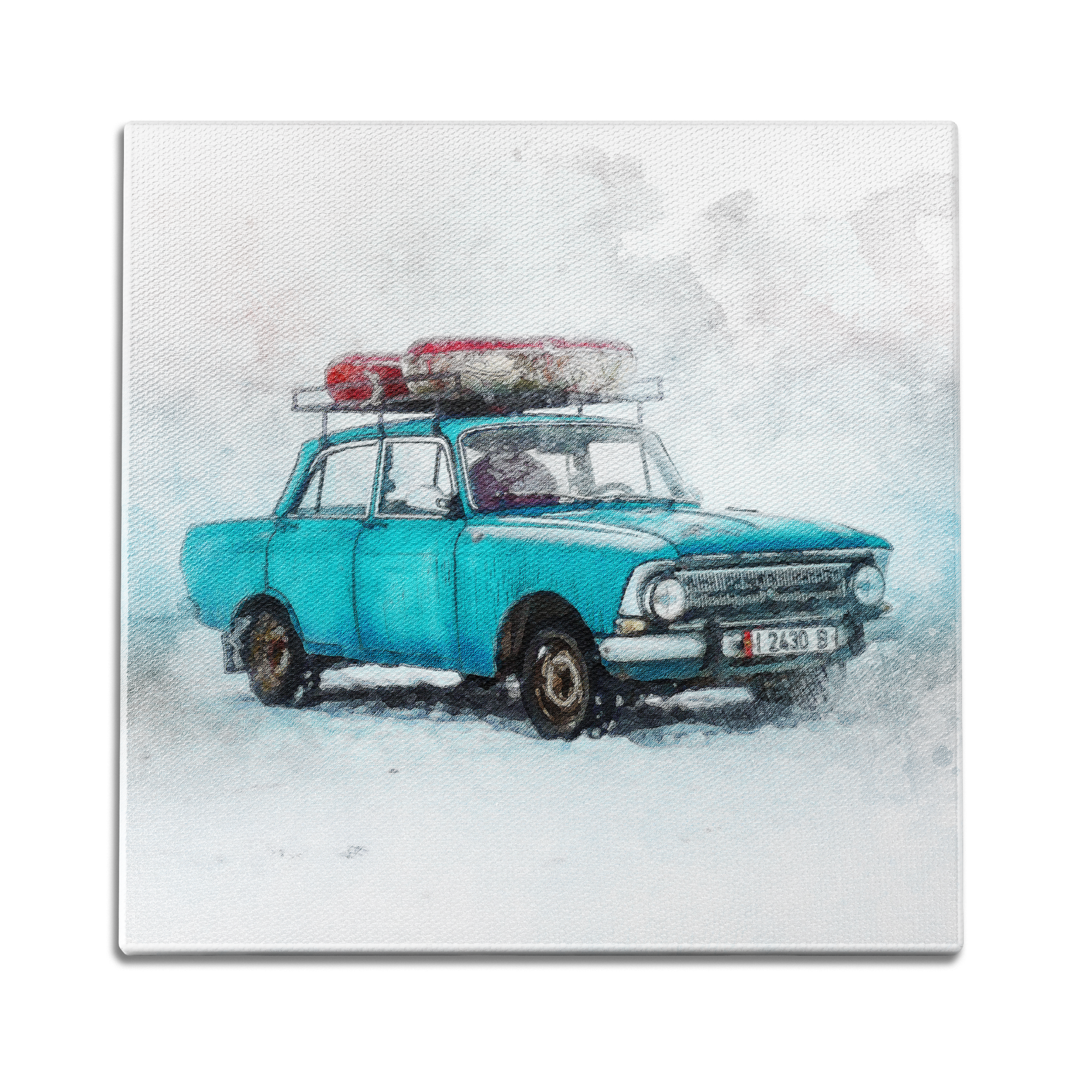 Traveler Water Color Wall Art