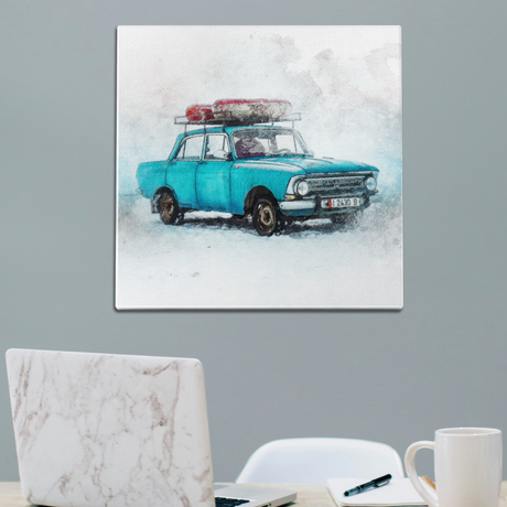 Traveler Water Color Wall Art