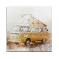 Van Water Color Wall Art