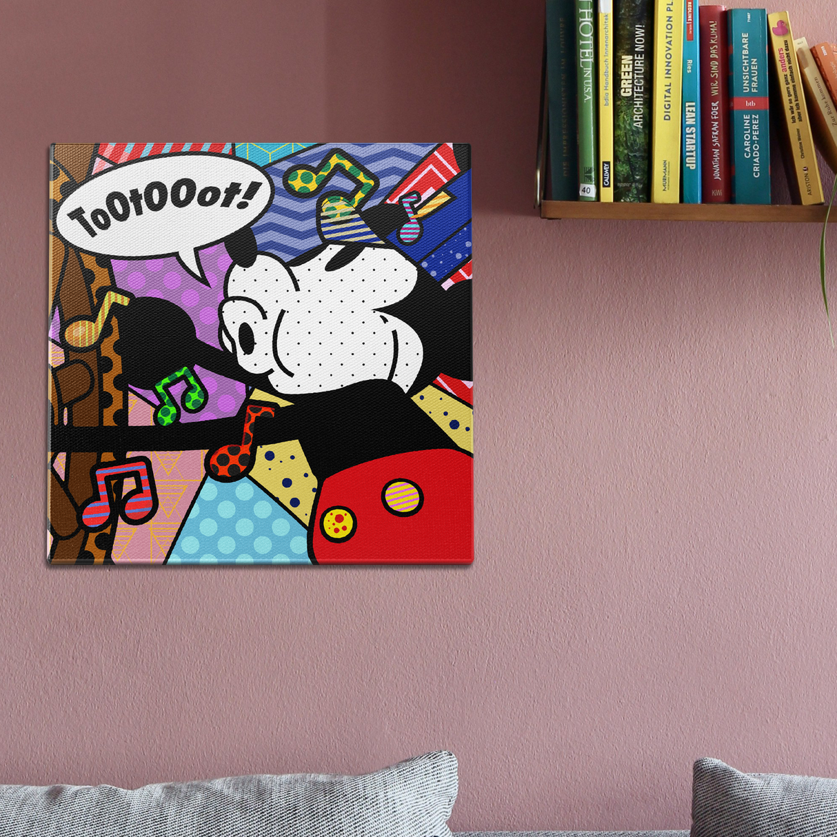 Toot Toot Wall Art