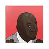 Crying MJ Wall Art