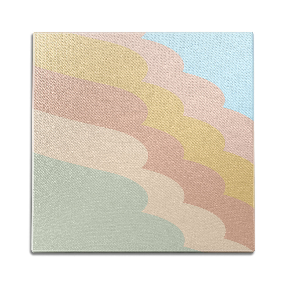 Pastel Waves Wall Art