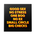 Good Sex No Stress Wall Art