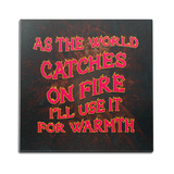 As The World Catches Fire Wall Art