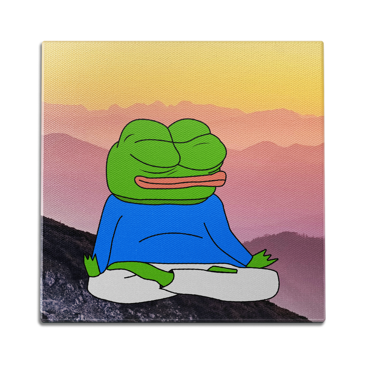 Zen Pepe Wall Art