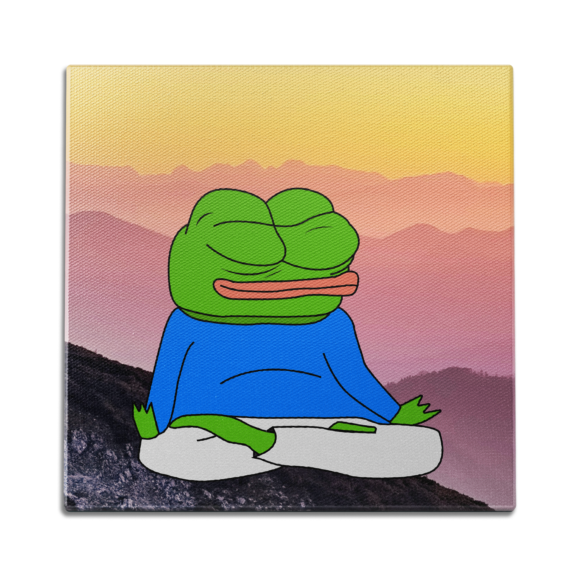 Zen Pepe Wall Art