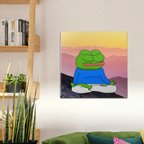 Zen Pepe Wall Art