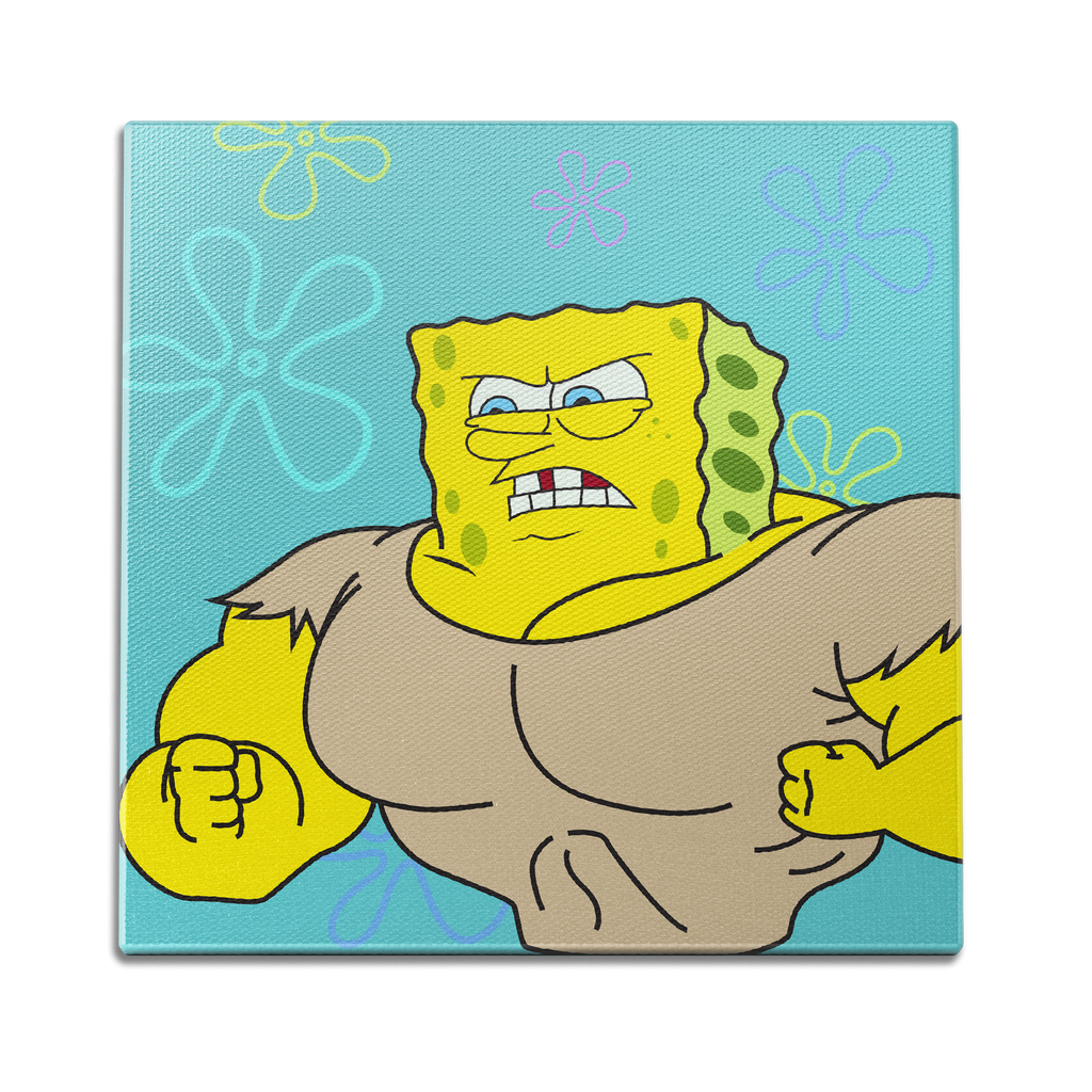 Deezed Sponge Bob Wall Art
