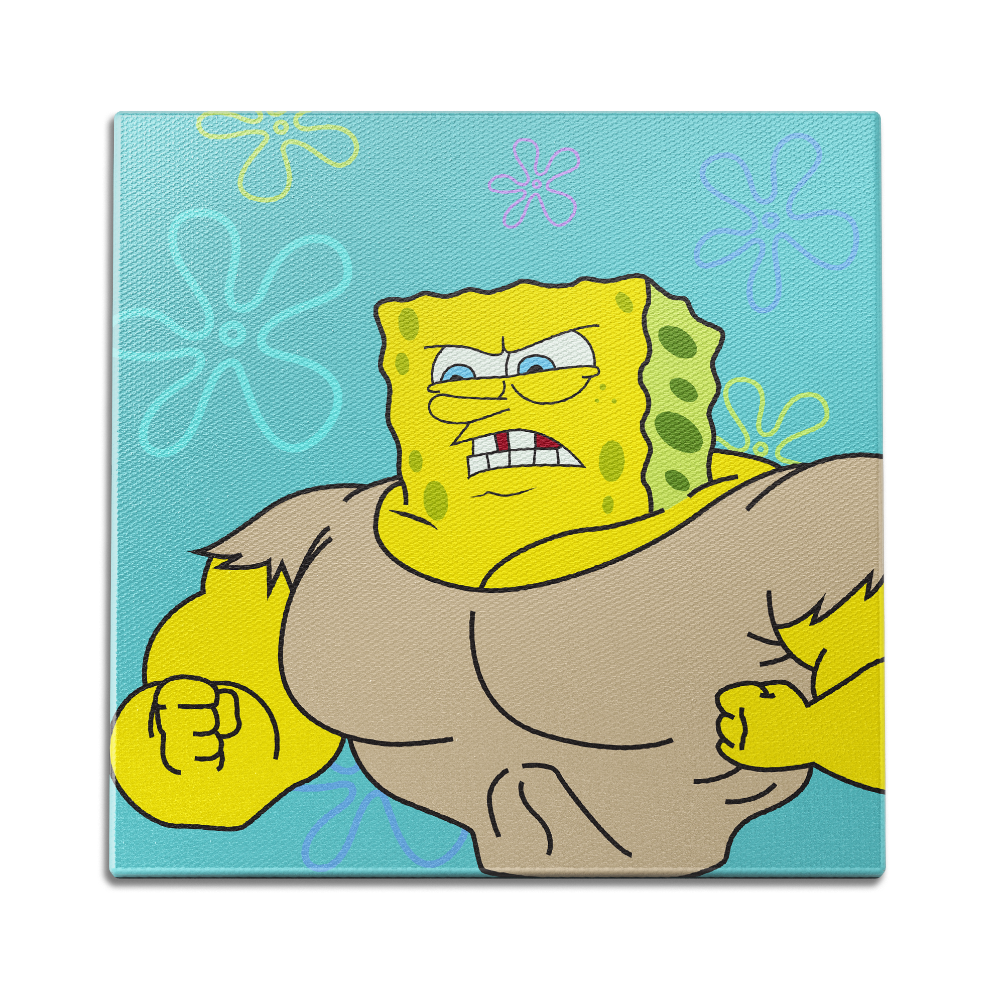 Deezed Sponge Bob Wall Art